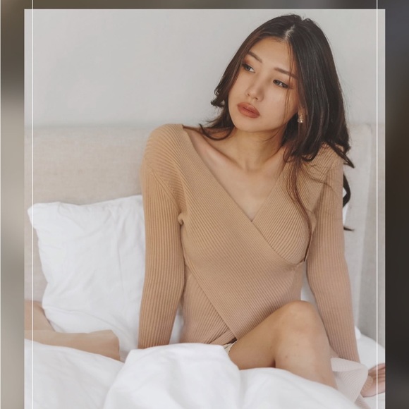 ANAIN Malou Top in Beige - Picture 3 of 6